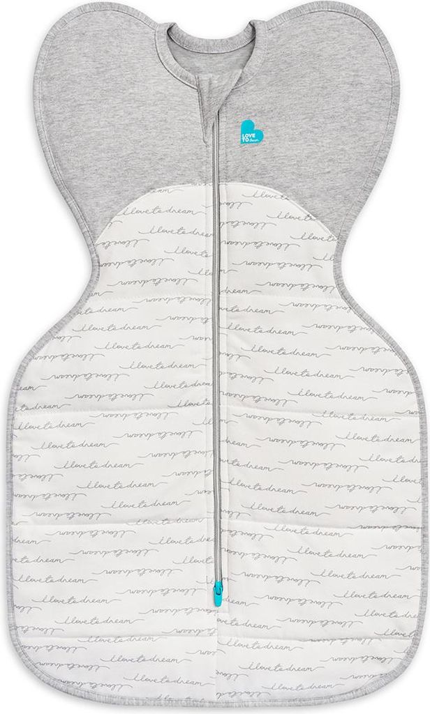 Love to Dream Swaddle Up Pucksack Weiß Träumer, 2,5T Medium (6-8,5kg)