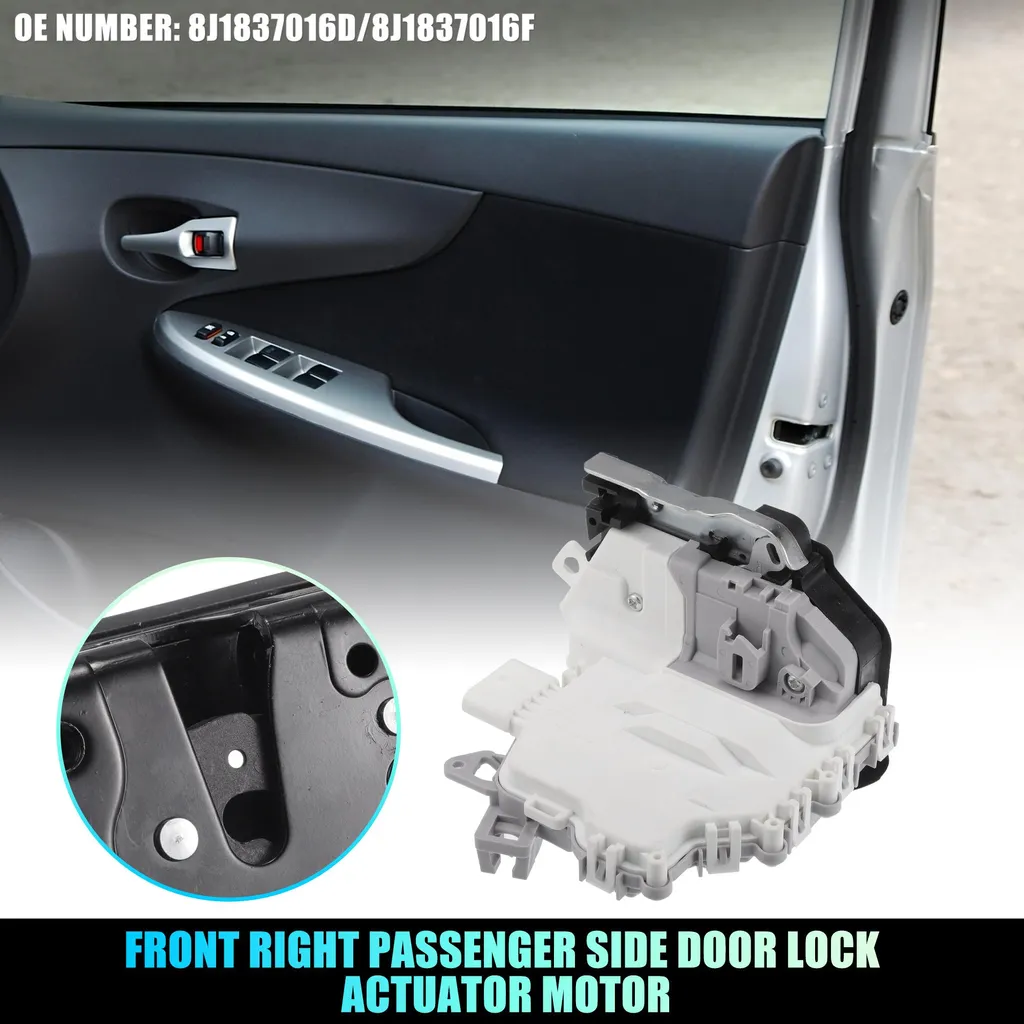 Moteur de Serrure Centralisée Avant Droit pour Audi A4 A5 Q5 Q7 Blanc