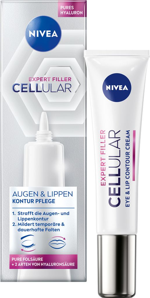 Nivea Cellular Expert Filler Creme Eye & Lip Contour Cream 15 ml