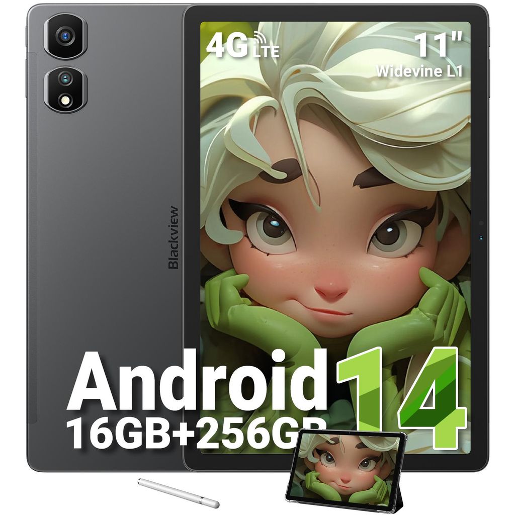 Blackview Tab 16 Pro 4G LTE+ 5G wifi, 16GB+256GB (1TB TF), Produktbild 