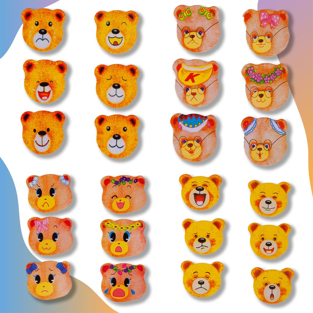 Malplay Pädagogisches Verkleidungsrätsel "Teddybär Anziehen Produktbild 9