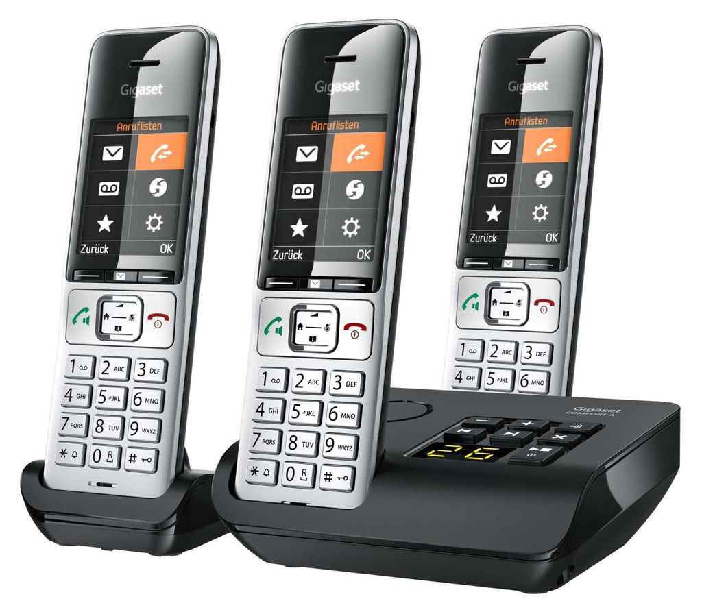 Schnurloses Telefon Gigaset 500A Comfort Trio mit Produktbild 