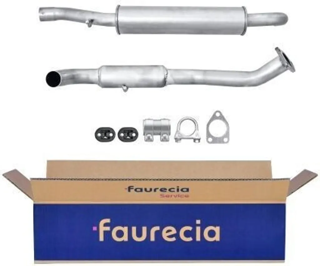Silencieux avant HELLA 8LB 366 023-031 pour Volvo S40 et V40 OE 30617327