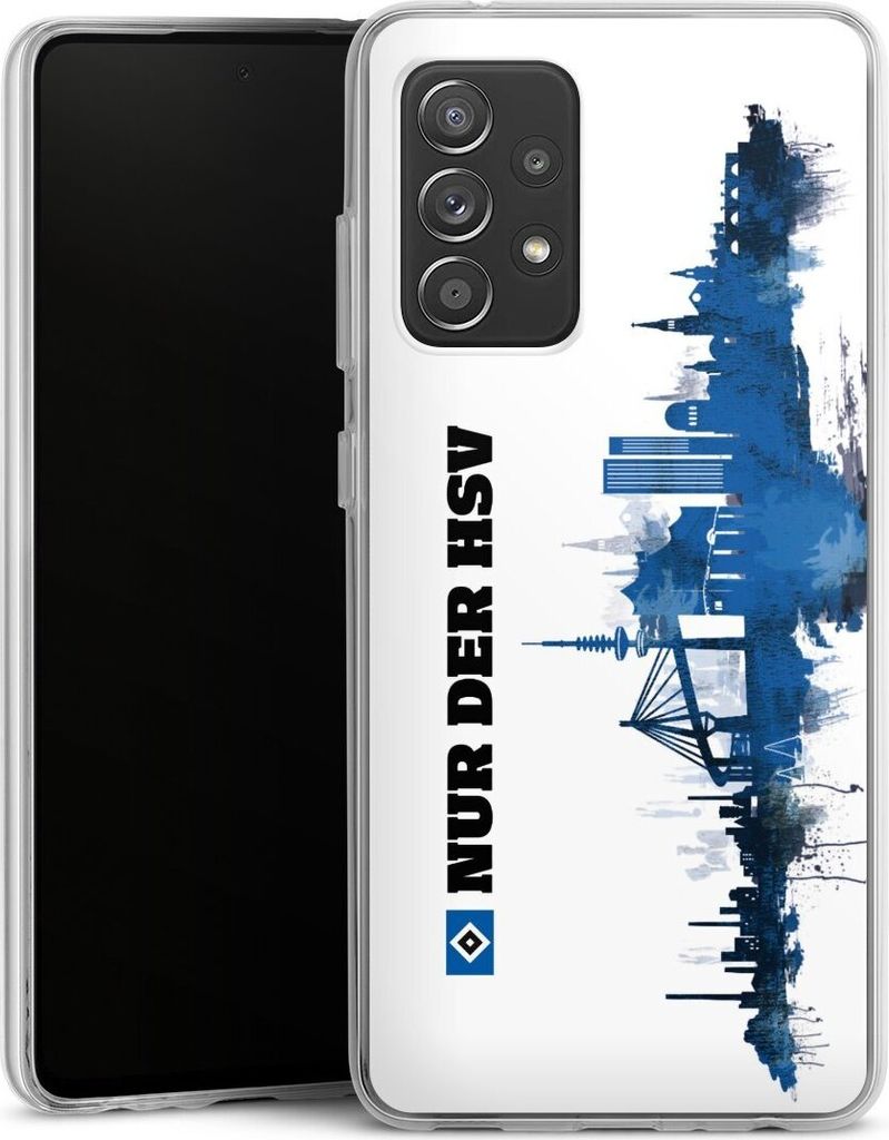 DeinDesign Handyhülle für Samsung Galaxy A52s 5G Silikon Hülle Case Smartphone Schutzhülle Bundesliga HSV Offizielles Lizenzprodukt