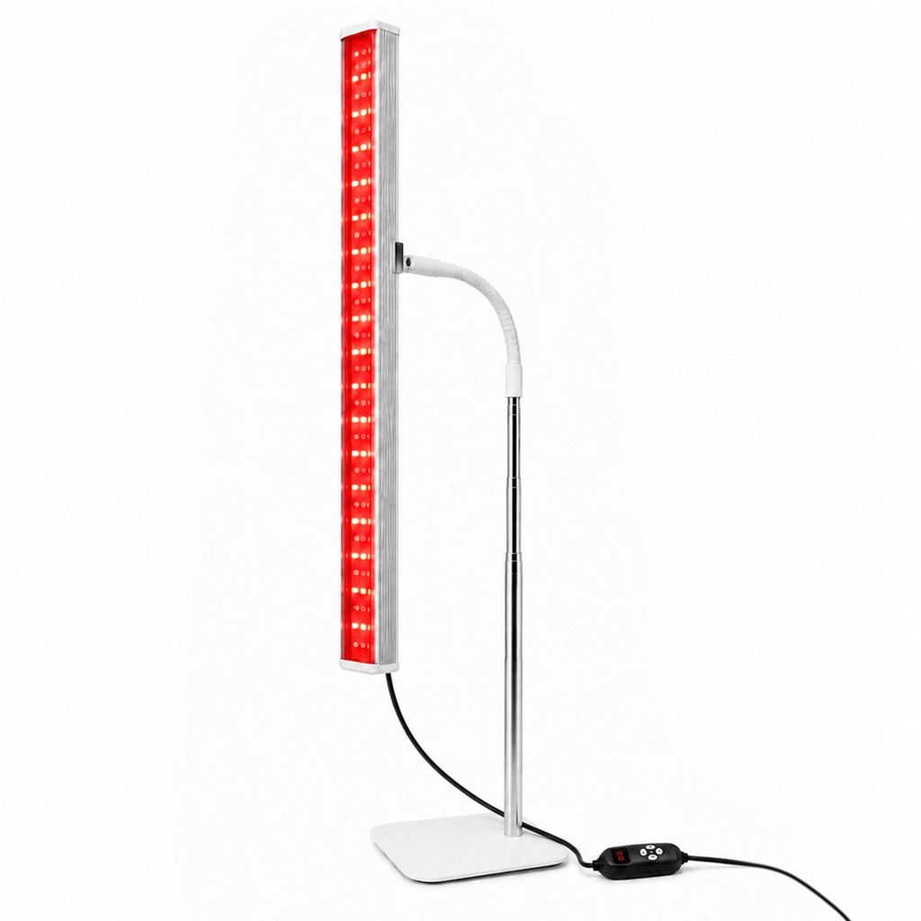 Rotlichttherapie-Panel für tragbare Sauna, Lichttherapiegeräte, 660/850nm LED, mit Standfuß, Einfach zu bedienen, Muskel- und Hautpflege