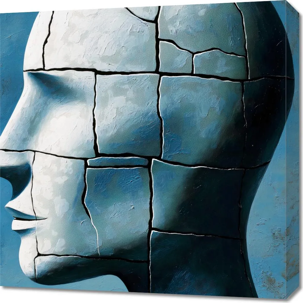 Quadro Nerd Deframmentazione Disco 60x60 - Regalo Originale Informatica