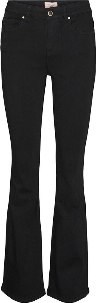 Vero Moda Flash Flared Fit Li140 Jeans Schwarz S / 34 Frau Schwarz S