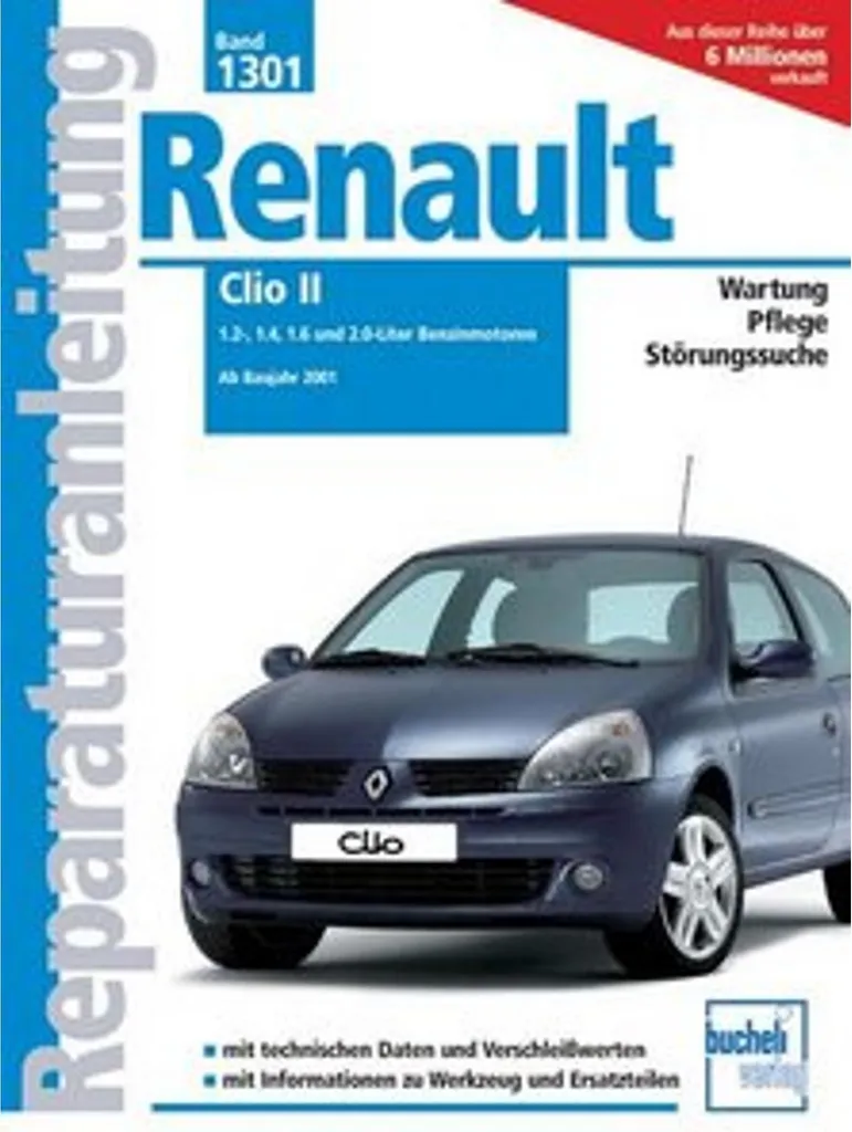 Pièces de Rechange Renault Clio II : Composants Fiables et Durables