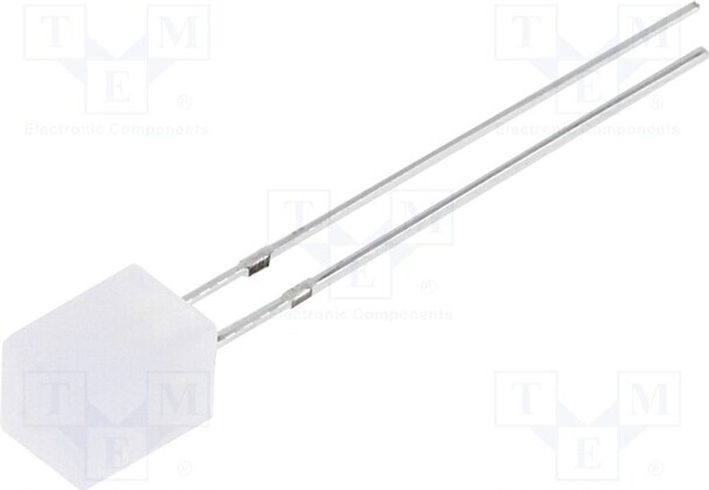 5x LED grün 500÷750mcd 140° 5x5x7mm quadratisch OSG5TA7NE2B LED Dioden THT recht