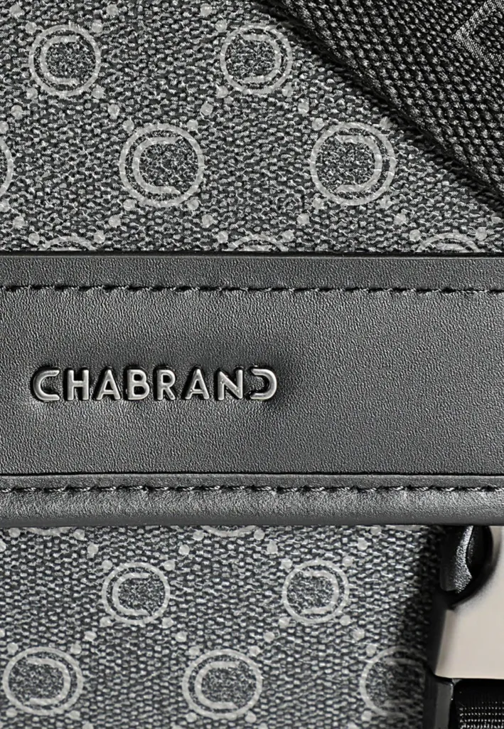 Sacoche Chabrand Icone Noir en Toile Grainée - Design Compact Homme - 4