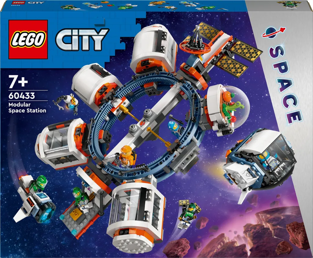 LEGO 60433 Station Spatiale City : Un Jeu Créatif Contre l'Ennui à la Maison
