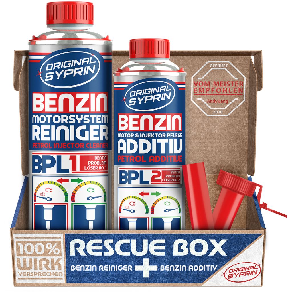 Original Syprin Benzin Reiniger und Additiv Bundle - Produktbild 