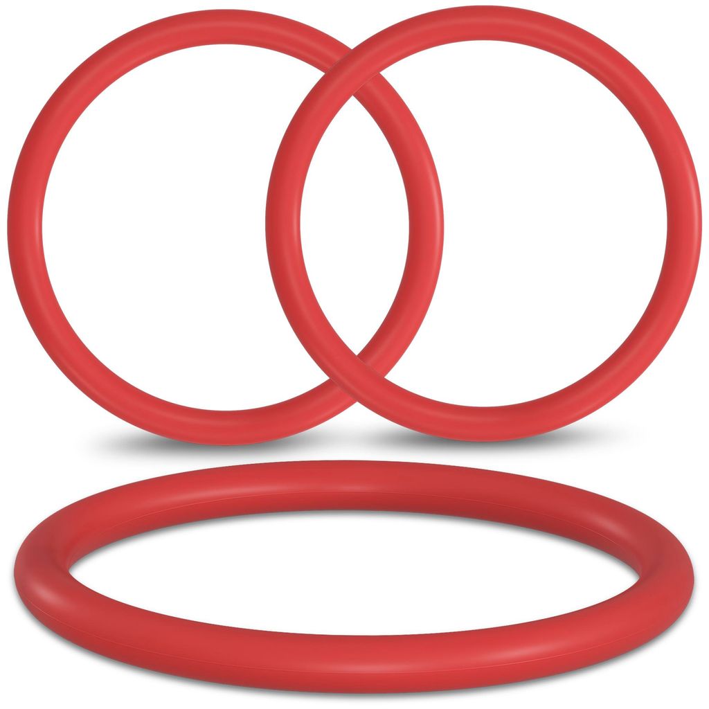 O-Ring Set 3x Dichtring für Brühgruppe passend wie DeLonghi Produktbild 