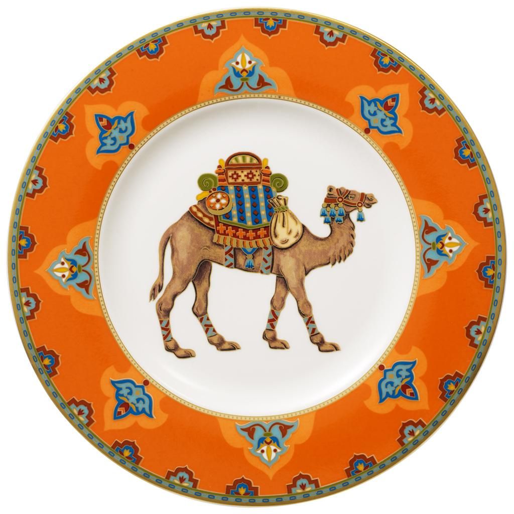 Assiette de petit-déjeuner Samarkand Mandarin, 225 mm | Image du produit 