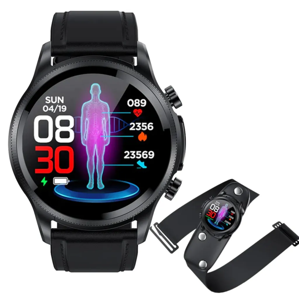 Manike E400 Smartwatch Uomo ECG PPG Chiamate Cardiofrequenzimetro