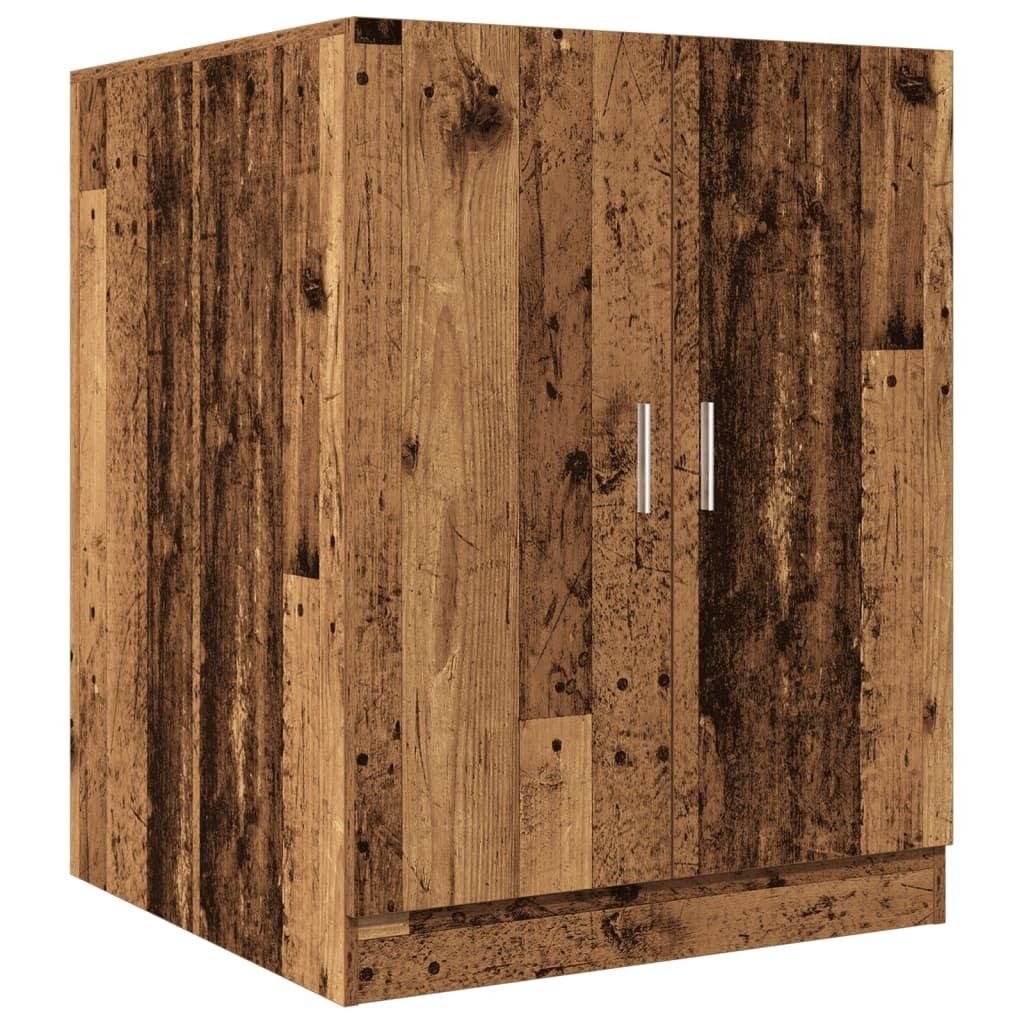 vidaXL Mobile per lavatrice in legno vecchio 70,5x71,5x91,5 Immagine del prodotto 