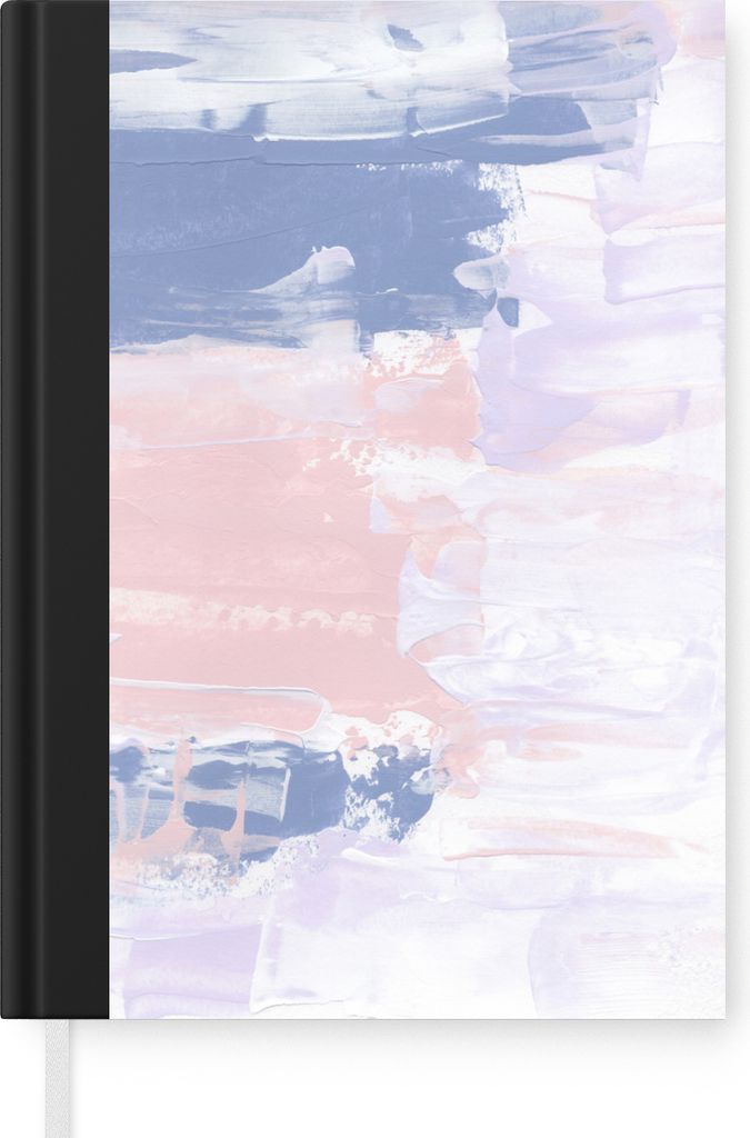 MuchoWow Notizbuch Tagebuch Haushaltsbuch Notebook A5 Pastell - Gestaltung - Farbe - Notizblock - Notizheft - Notebook - Schreibblock - Papier