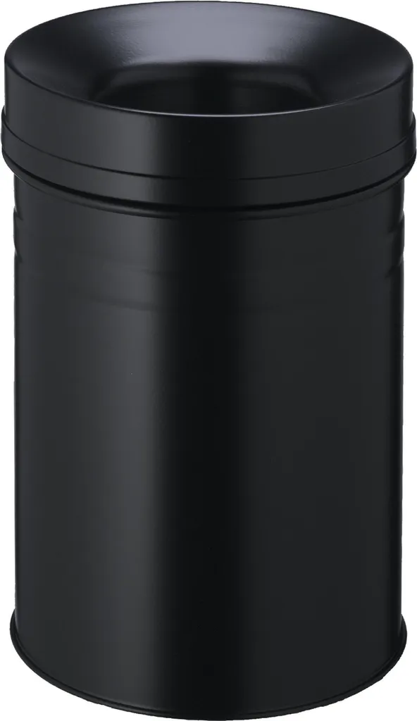 Corbeille 15L en acier avec extincteur de flammes Durable SAFE+ 332501