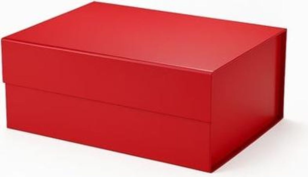 Magnetische Geschenkbox Rot 235 x 170 x 100 mm (Außenmaße) Produktbild 