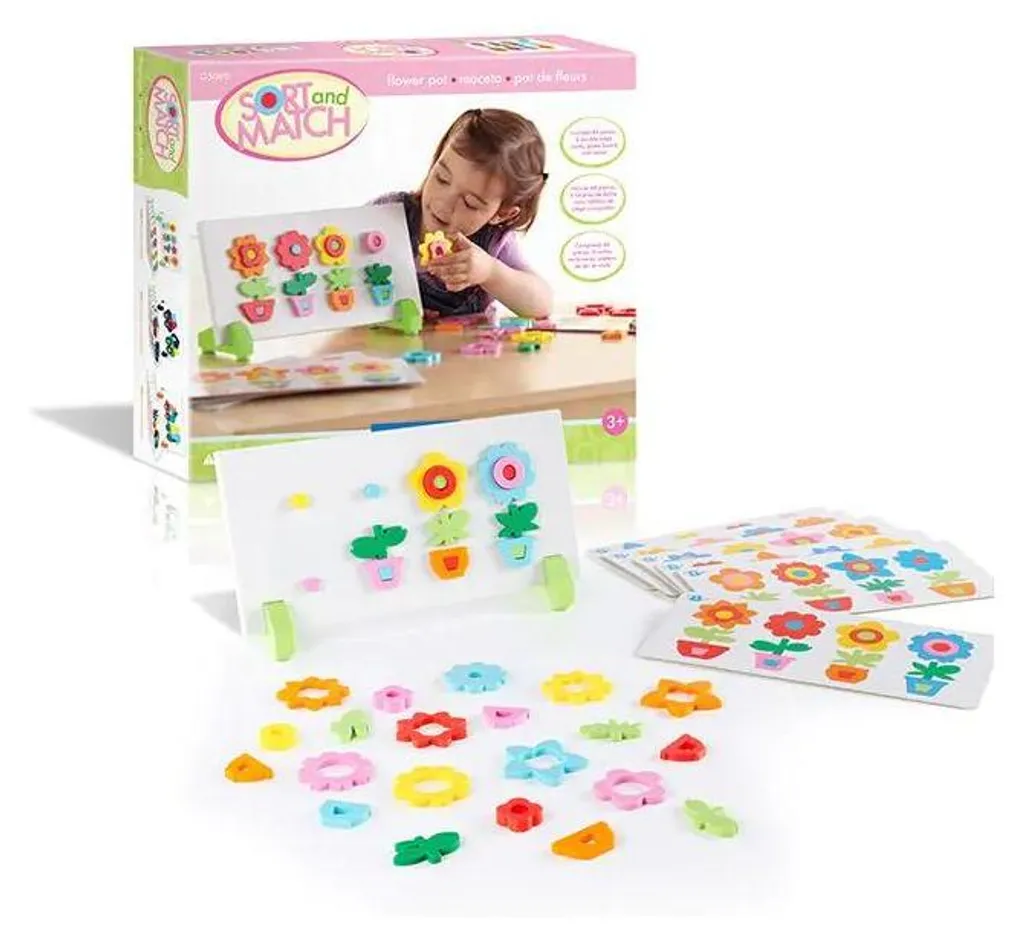 Activités Montessori : Jouets magnétiques et pots de tri Guidecraft