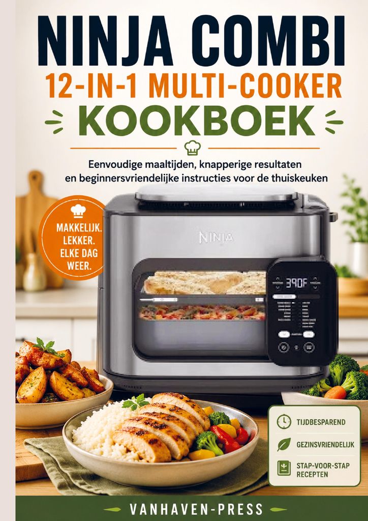 Ninja Combi 12-In-1 Multi-Cooker Kookboek Produktbild 