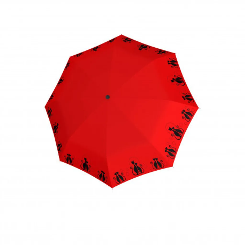 Doppler Fiber Magic Red Cat's Family - Ombrello Pocket Testato 100km/h