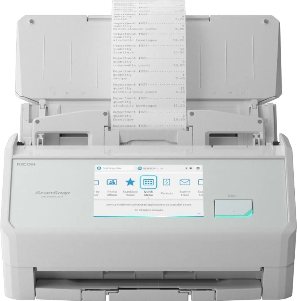 Scanner Bureau Ricoh ScanSnap iX1500 pour Dématérialisation et Archivage Cloud - 12