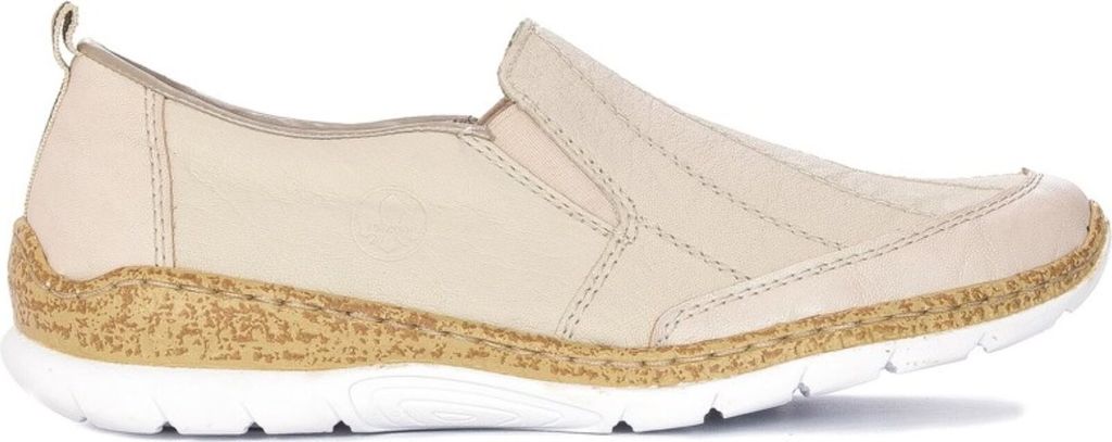 Rieker Slipper beige in Gr. 39