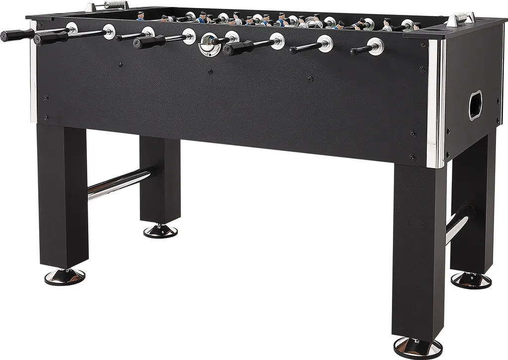 SucceBuy Table de football 55 pouces avec 4 ballons et porte-gobelets
