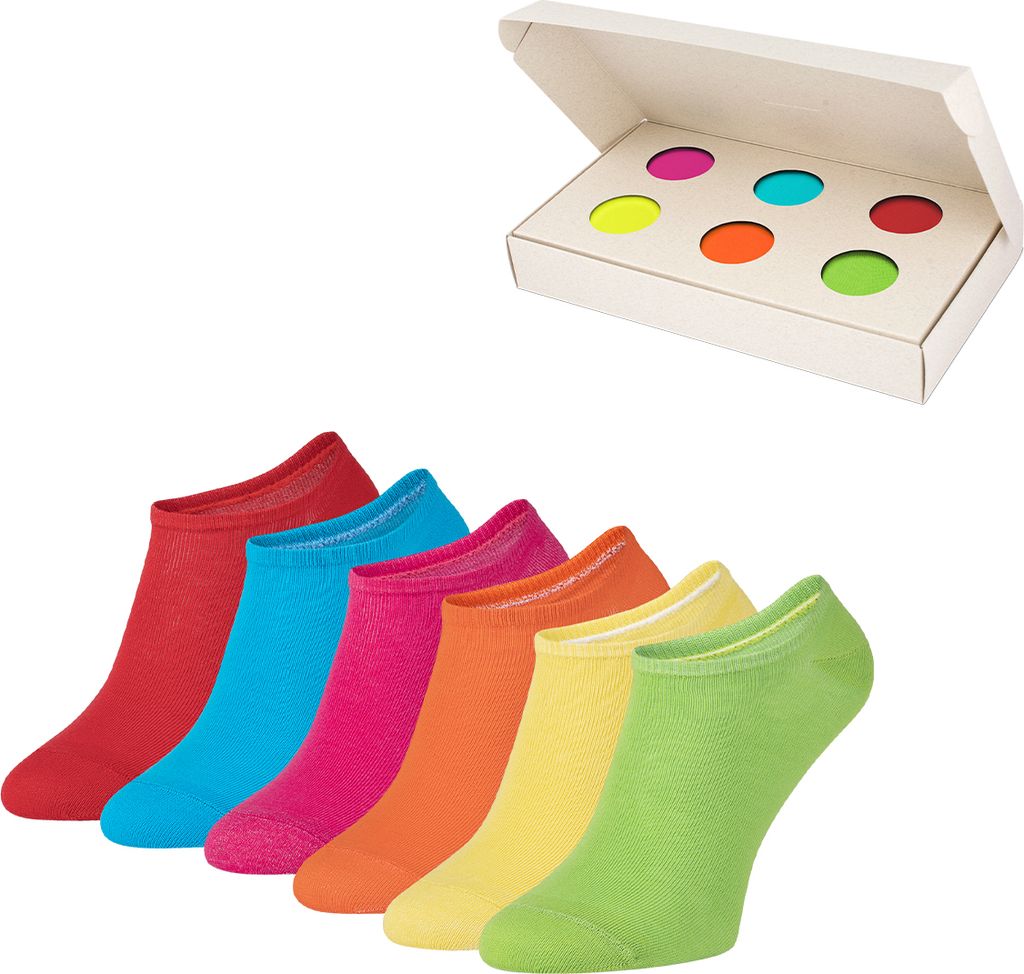 Sneaker Socken für Damen & Herren Kurze Baumwollsocken, Produktbild 