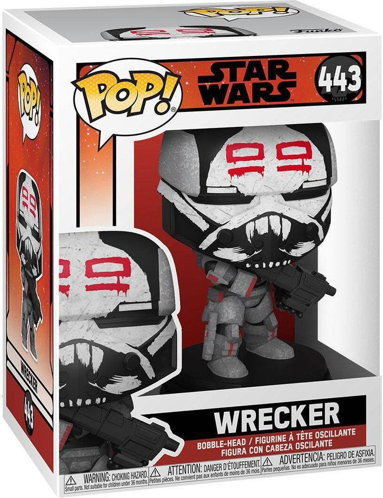 Star Wars - Wrecker 443 - Funko Pop! - Vinyl Figur Produktbild 