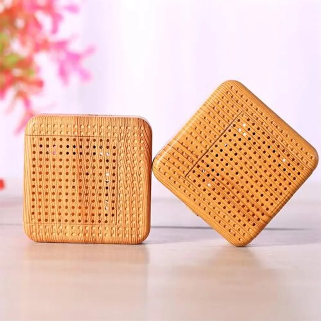 Weljoy Diffusore da Viaggio Portatile Legno: Aromaterapia in Auto - 5