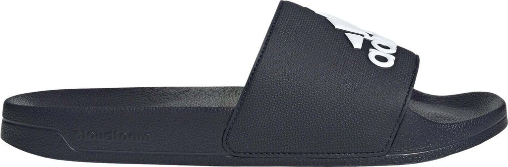 Adidas Shower Adilette Slide Badelatschen Badeschlappen Sandale schwarz/weiß GZ3774, Schuhgröße:47 EU