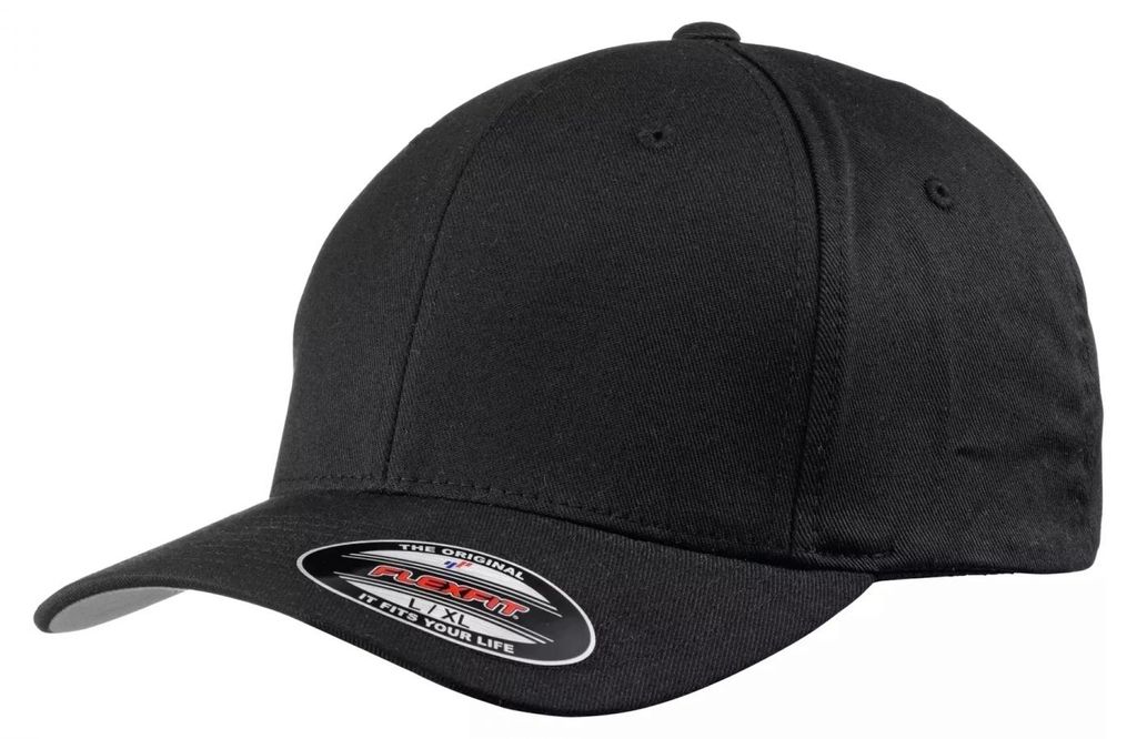 Urban Classics Flexfit Wooly Combed Cap Herren Basecap Einfarbig, Größe: S/M; Farbe: Black