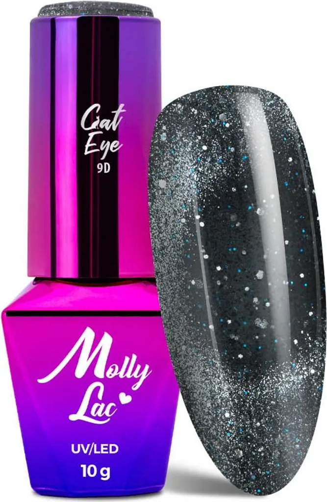 Smalto Magnetico MollyLac 557 Cat Eye Foxy Eyes 10g Professionale