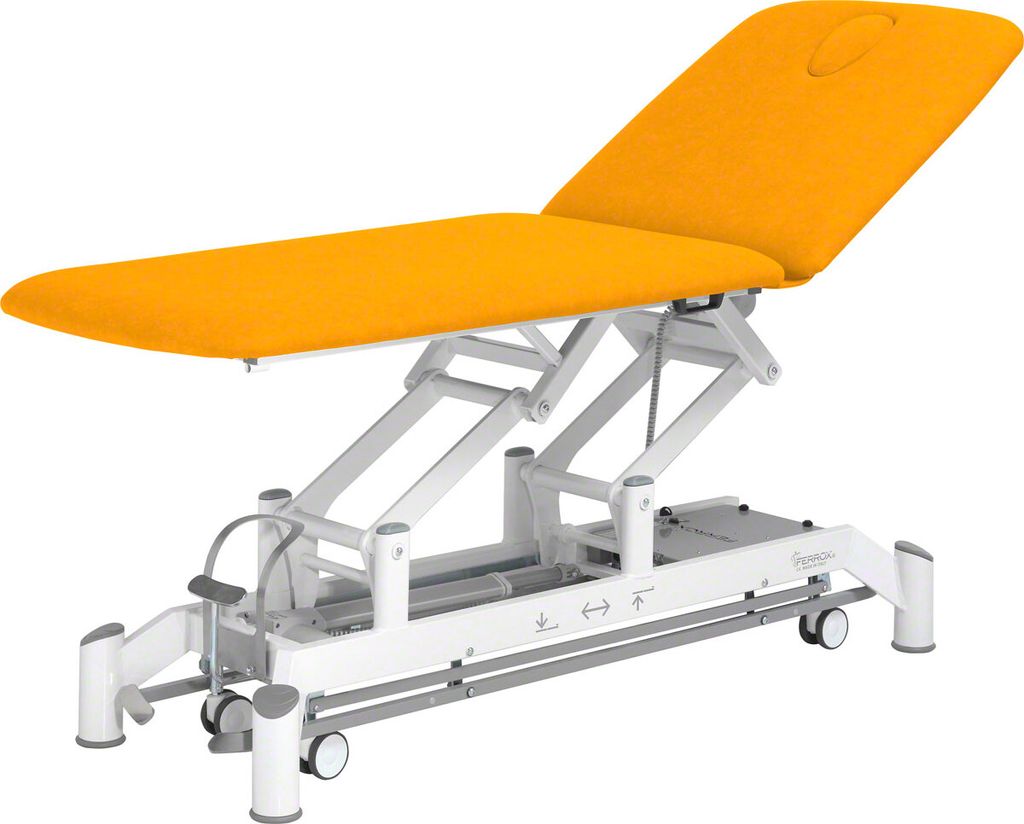 Ferrox Therapieliege Chagall 2 Neo mit Radhebesystem und Rundumschaltung
