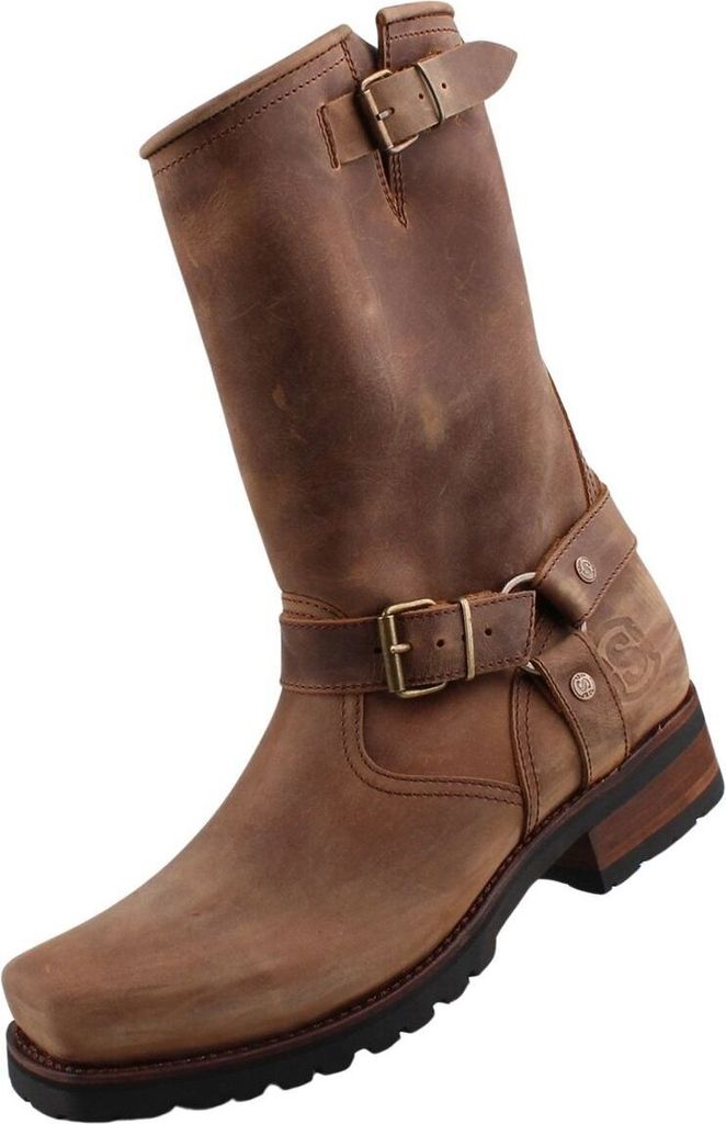 Sendra Boots Herren Engineer 10777 Braun