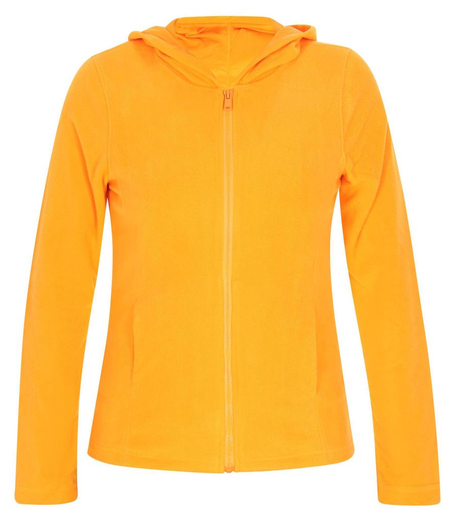 VANJA damen fleecejacke - hellorange, L