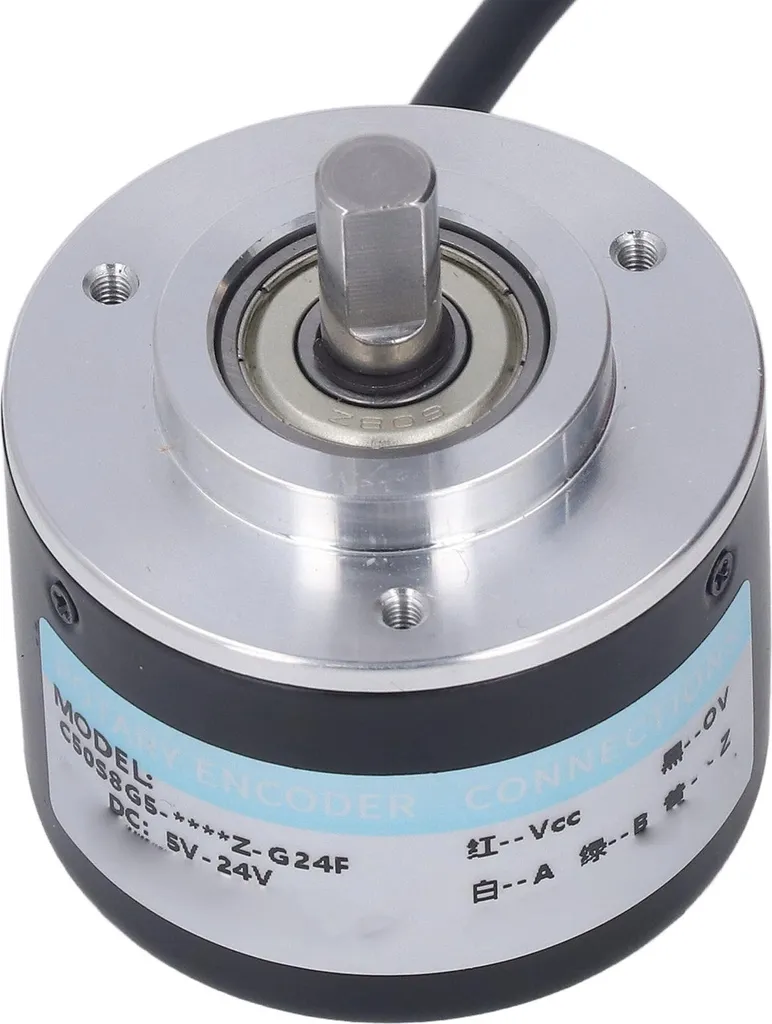 Capteur rotatif 400 P/R 50mm biphasé compatible CC 5-24V fiable
