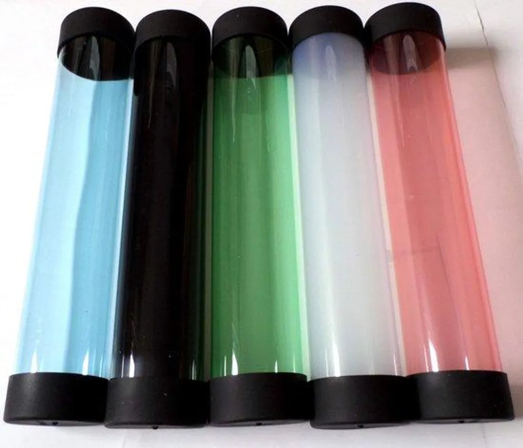 Rangement pour pinceaux et plans : tubes PET 36 cm colorés lot de 5