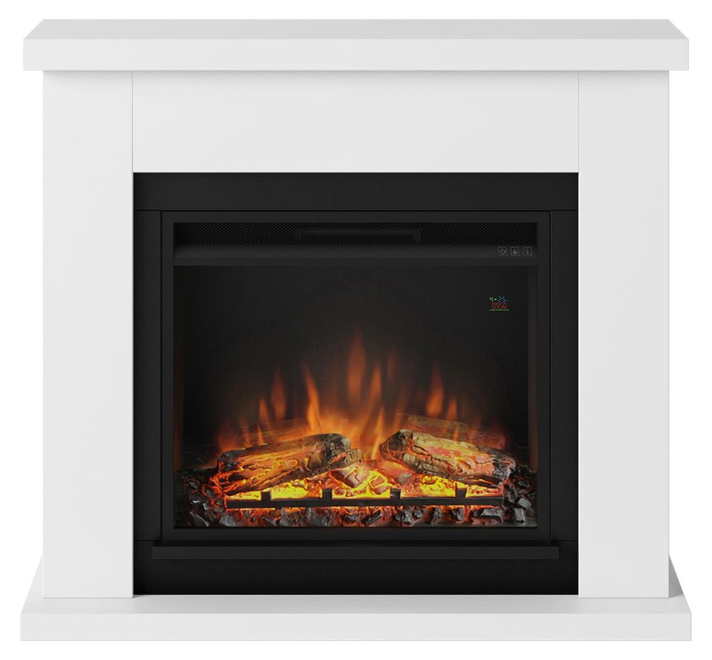 TAGU Frode Elektrokamin mit PowerFlame Reinweiß Produktbild 