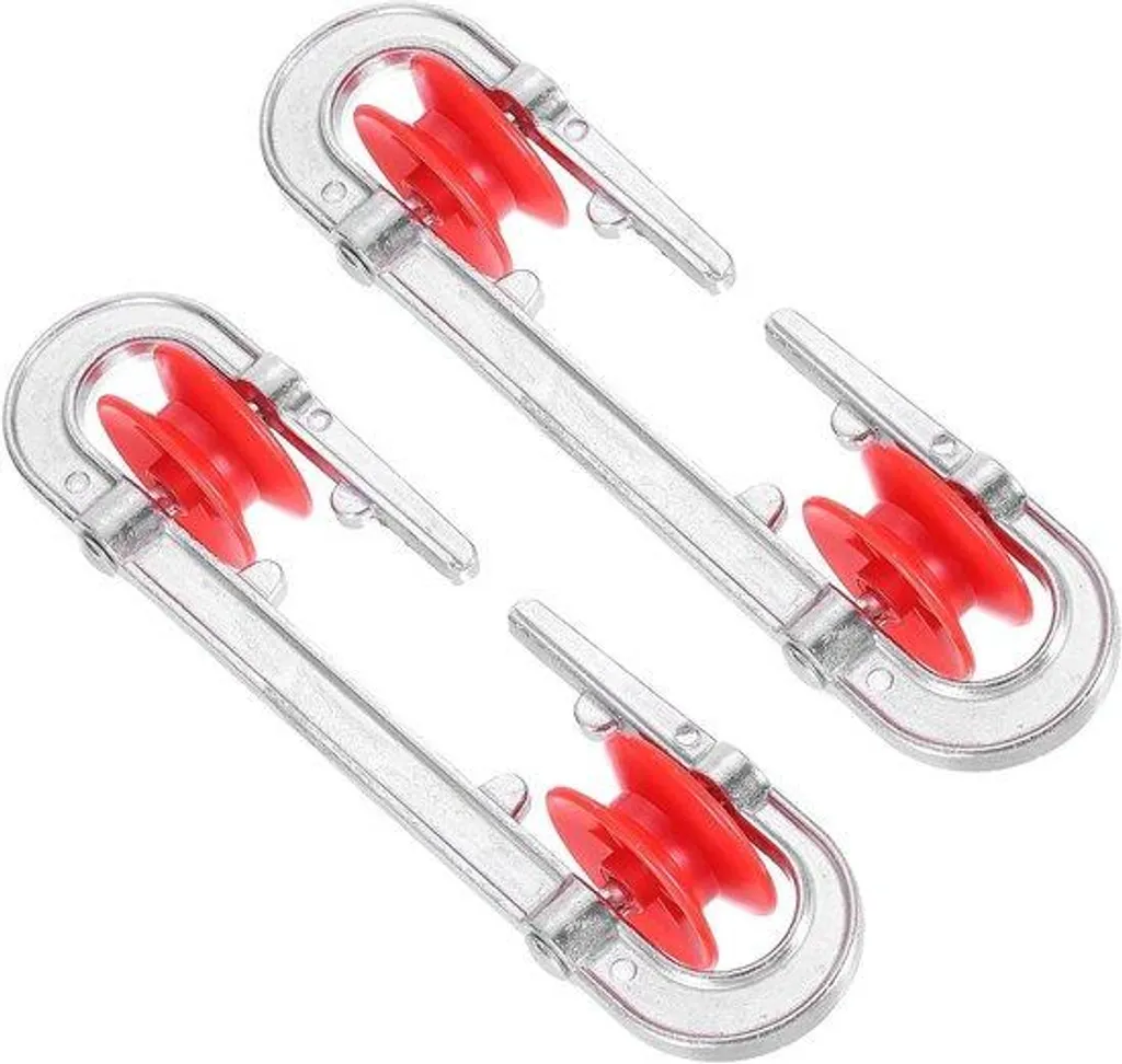 Poteau tendeur de corde à linge pour jardin - Pack de 2 accessoires