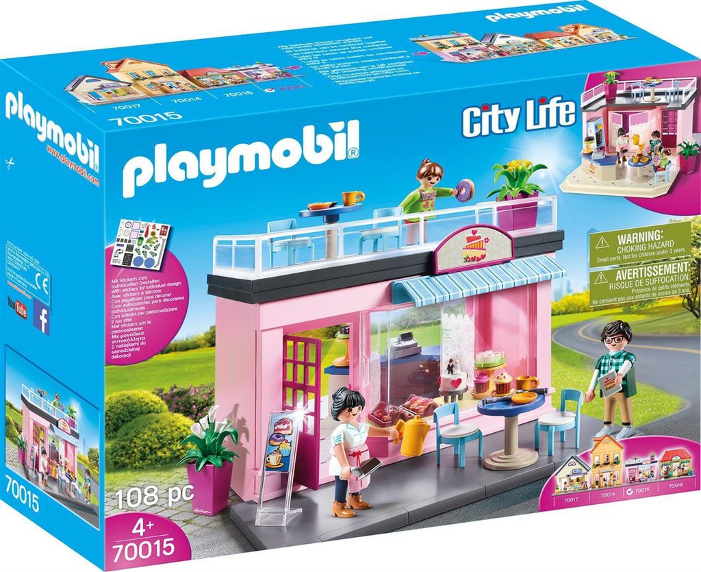 PLAYMOBIL Mein Lieblingscafé, 70015 Produktbild 