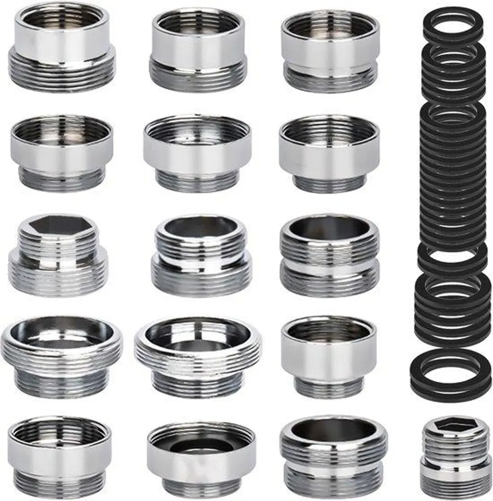 Adaptateur anti-fuite pour filtre eau et tuyau jardin avec outillage