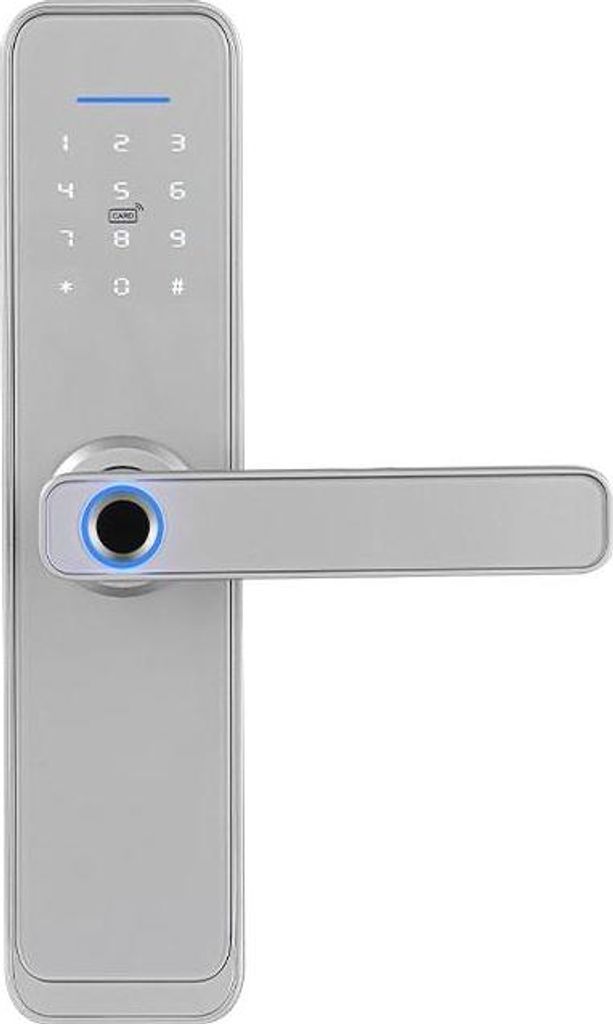 Serratura con maniglia elettronica e controllo degli Immagine del prodotto 