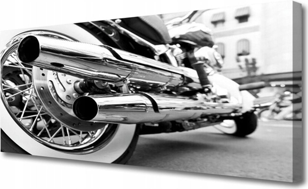 Modernes Gemälde auf Leinwand - Leinwandbilder - Motor Art Produktbild 