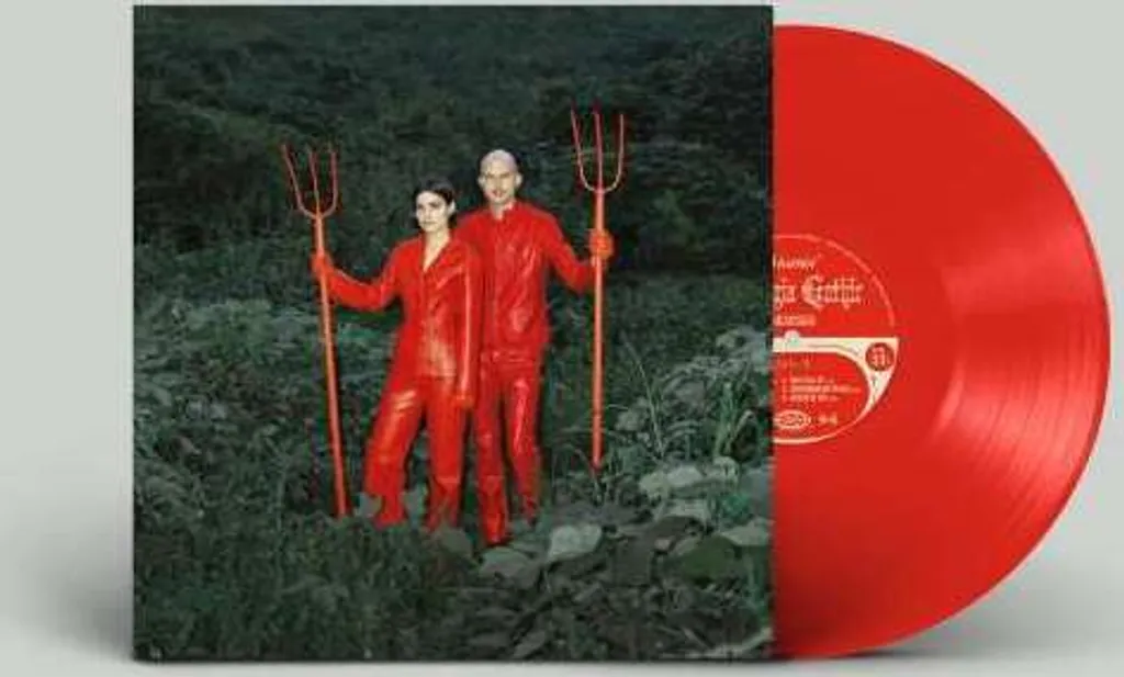 Disque Vinyle Georgia Gothic de Mattiel en Édition Limitée Rouge Hot