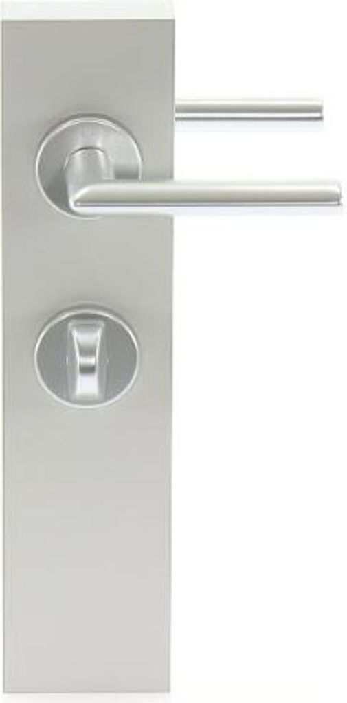 HOPPE Drückergarnitur STOCKHOLM - auf Rosette WC, 37 - 42, silber eloxiert