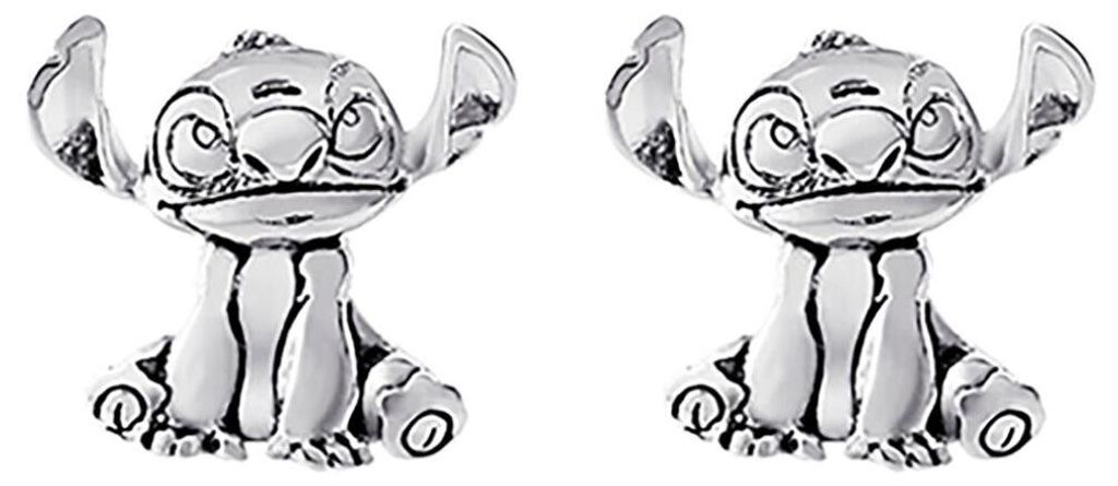 Peers Hardy - Srebrne Kolczyki Disney Stitch - Oficjalny Immagine del prodotto 