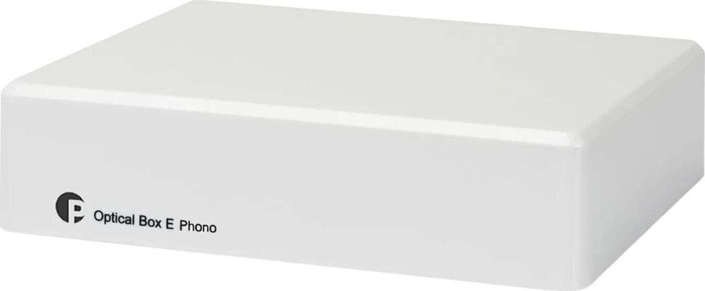 Pro-Ject Optical Box E Phono White Plattenspieler Vorverstärker